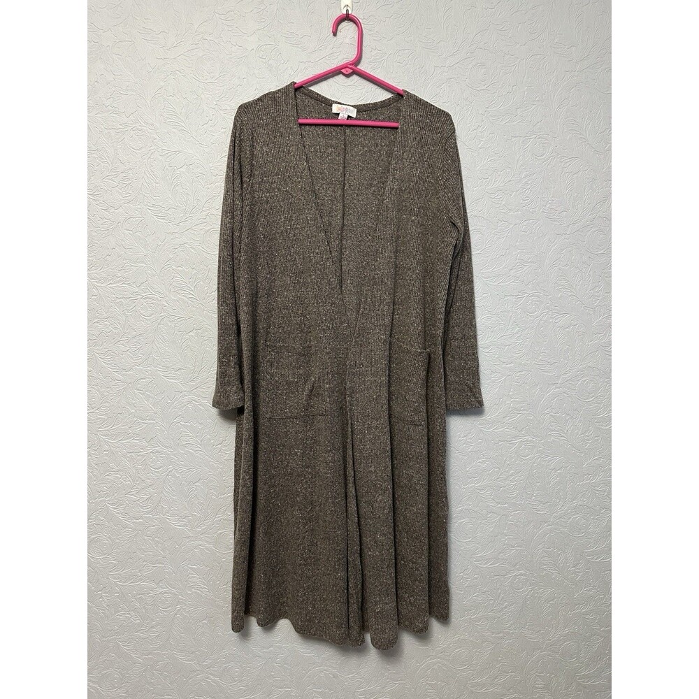 LuLaRoe Size Large Sarah Long Cardigan Duster D36